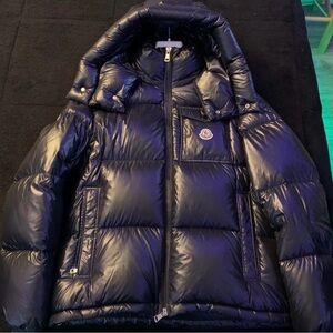 Moncler Black Puffer Jacket